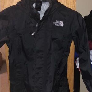 Kids north face rain jacket